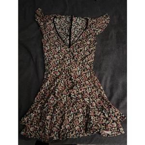 Mink pink Mini Dress Floral sz XS